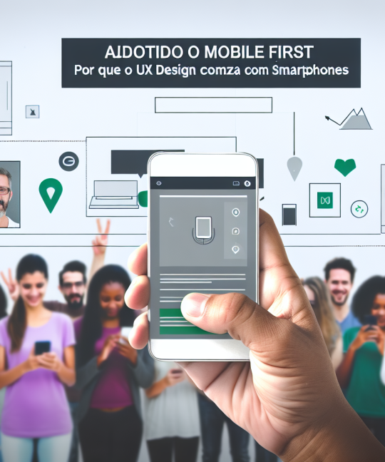 Adotando o Mobile First: Por que o UX Design começa com smartphones