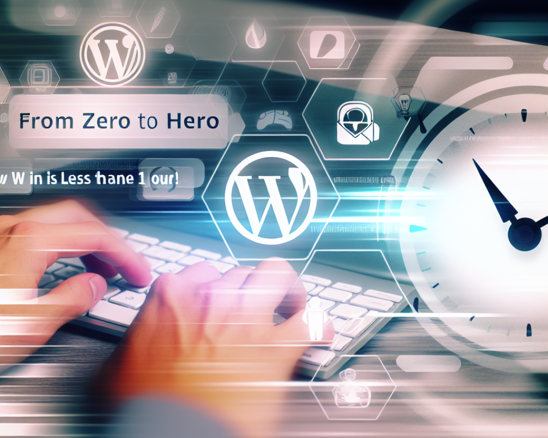 Do zero ao herói: como construir um site WordPress impressionante em menos de uma hora