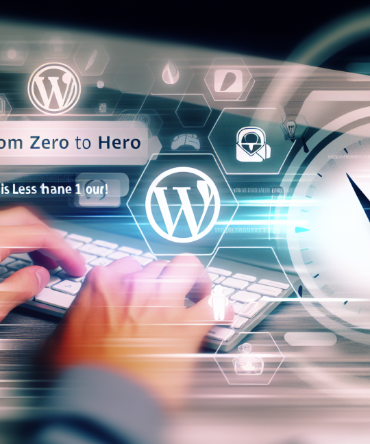 Do zero ao herói: como construir um site WordPress impressionante em menos de uma hora