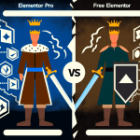 O confronto final: Elementor Pro vs. Free Elementor – uma comparação abrangente