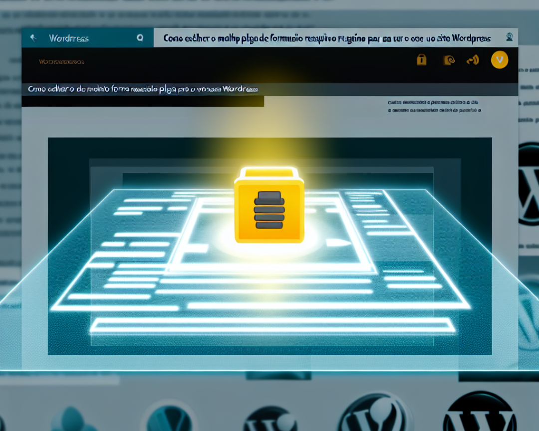 Como escolher o melhor plugin de formulário responsivo para o seu site WordPress