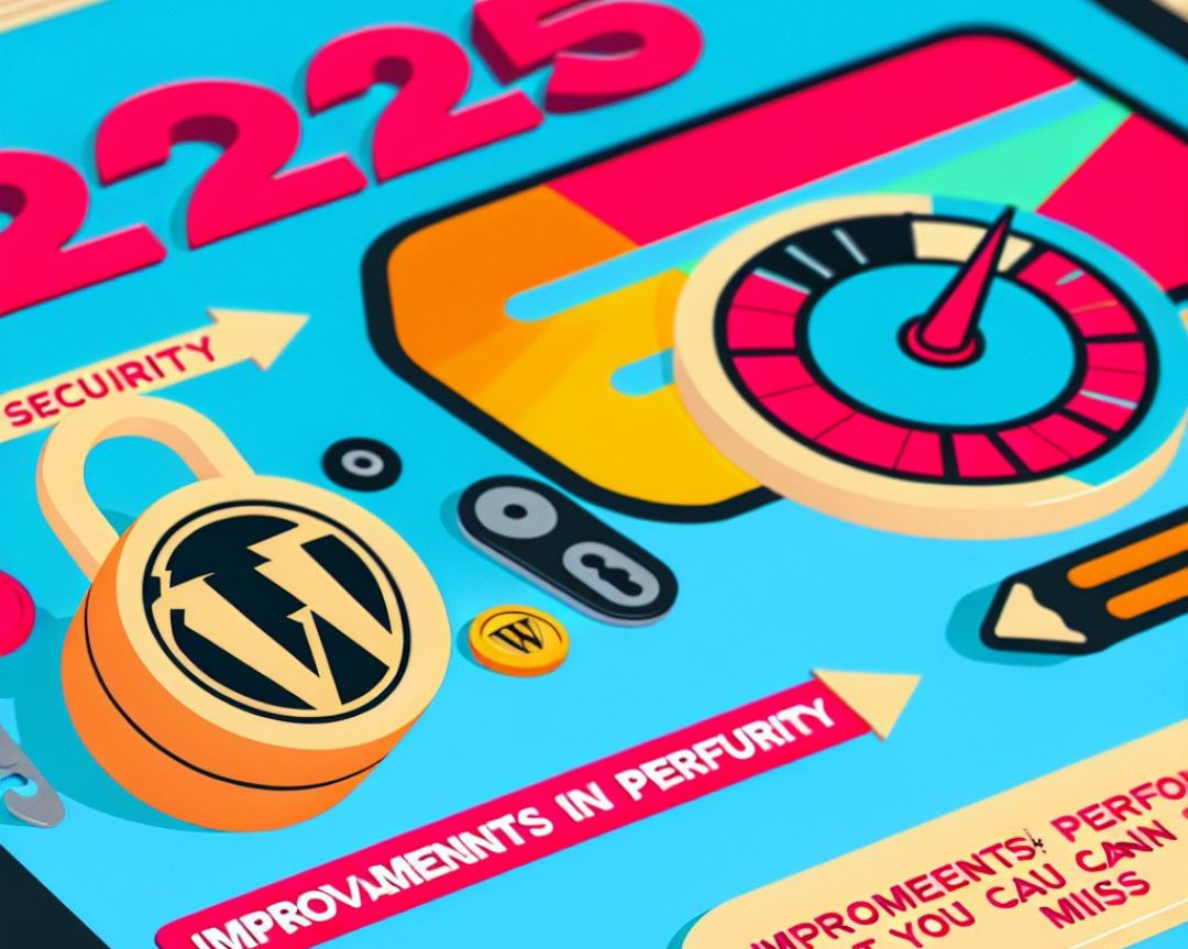 WordPress 2025: melhorias em desempenho e segurança que você não pode perder