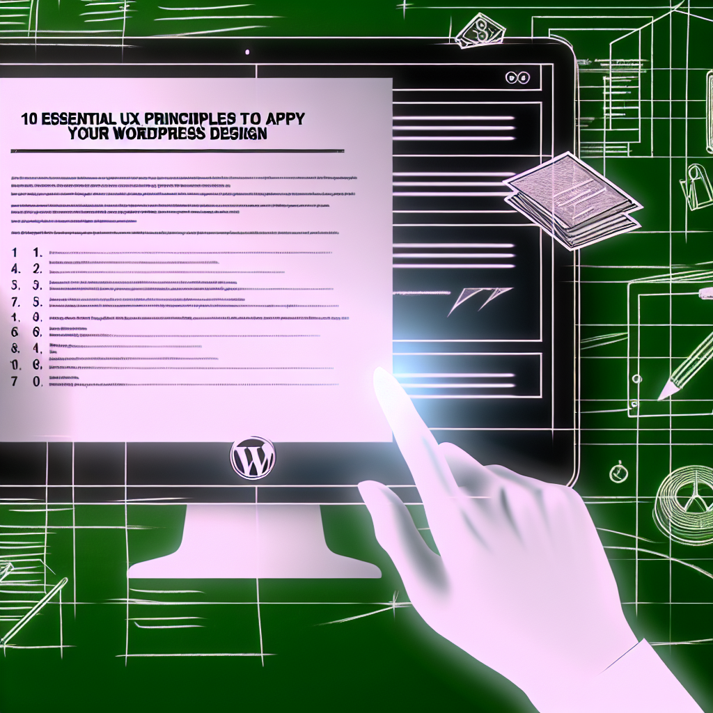 10 princípios essenciais de UX para aplicar em seu design WordPress