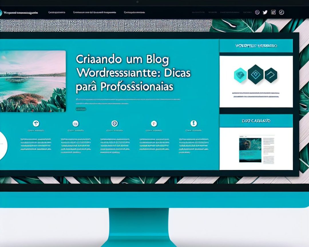 Criando um blog WordPress impressionante: dicas de design para profissionais