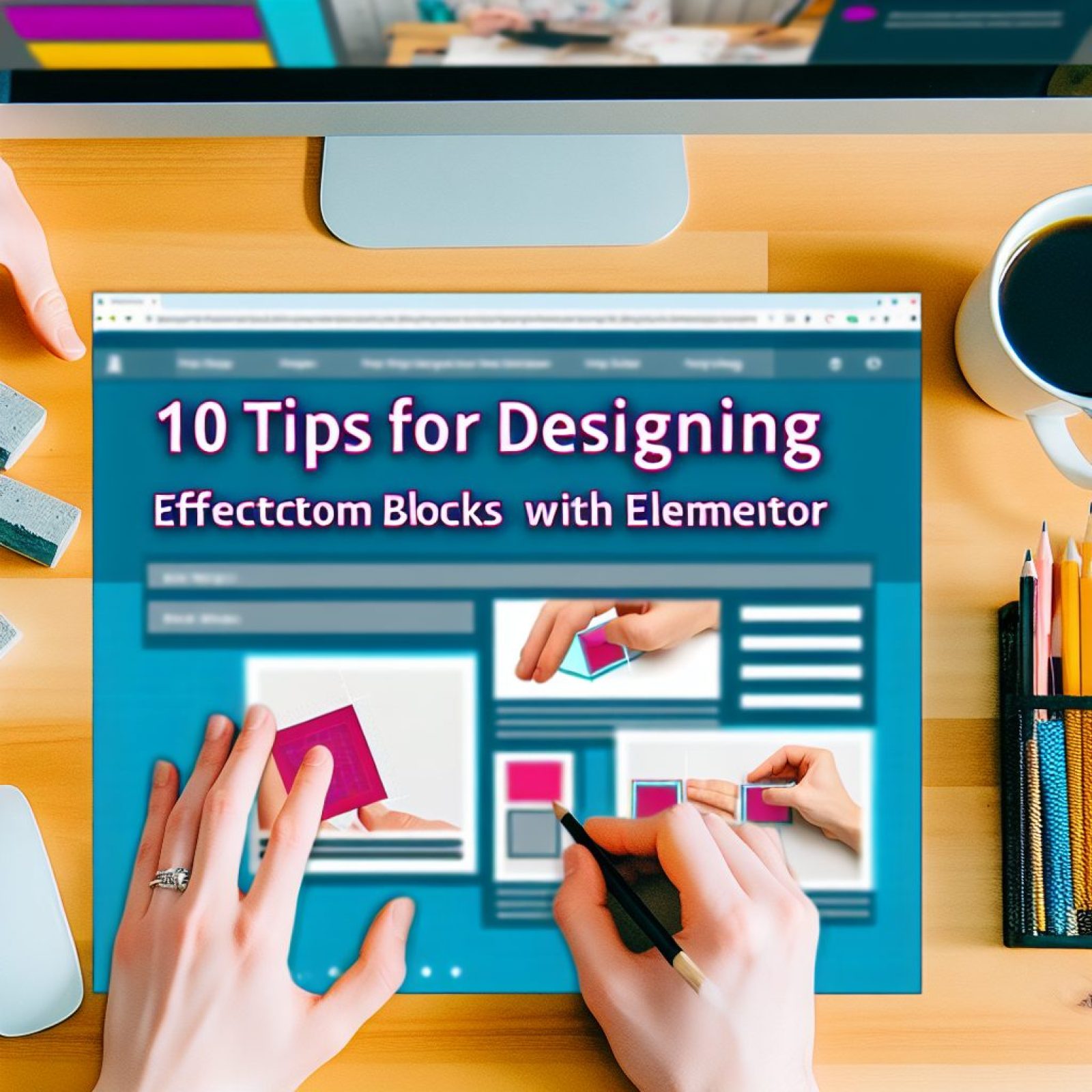 10 dicas para projetar blocos personalizados eficazes com Elementor