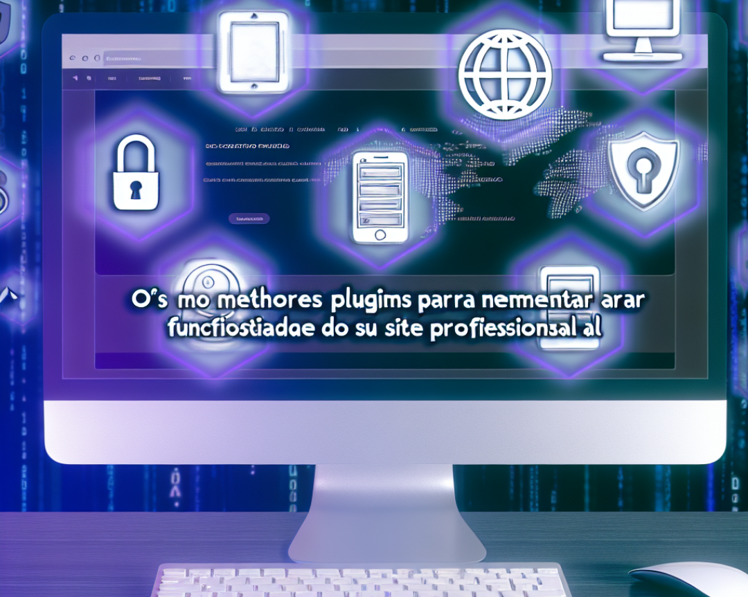 Os Melhores Plugins para Aumentar a Funcionalidade do Seu Site Profissional