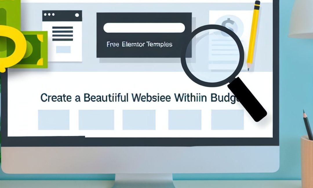 Crie um lindo site dentro do orçamento: os melhores modelos Elementor gratuitos