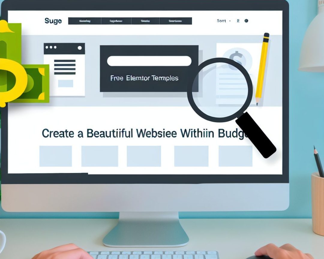 Crie um lindo site dentro do orçamento: os melhores modelos Elementor gratuitos