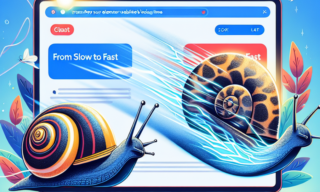 De lento para rápido: transforme o tempo de carregamento do seu site Elementor