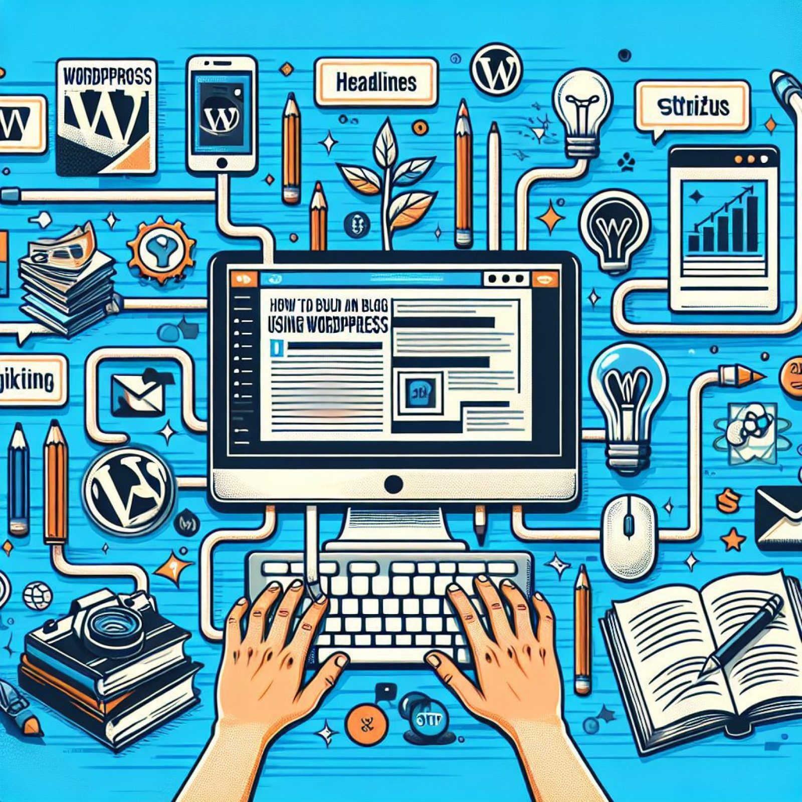 Como criar um blog envolvente usando WordPress: uma abordagem passo a passo