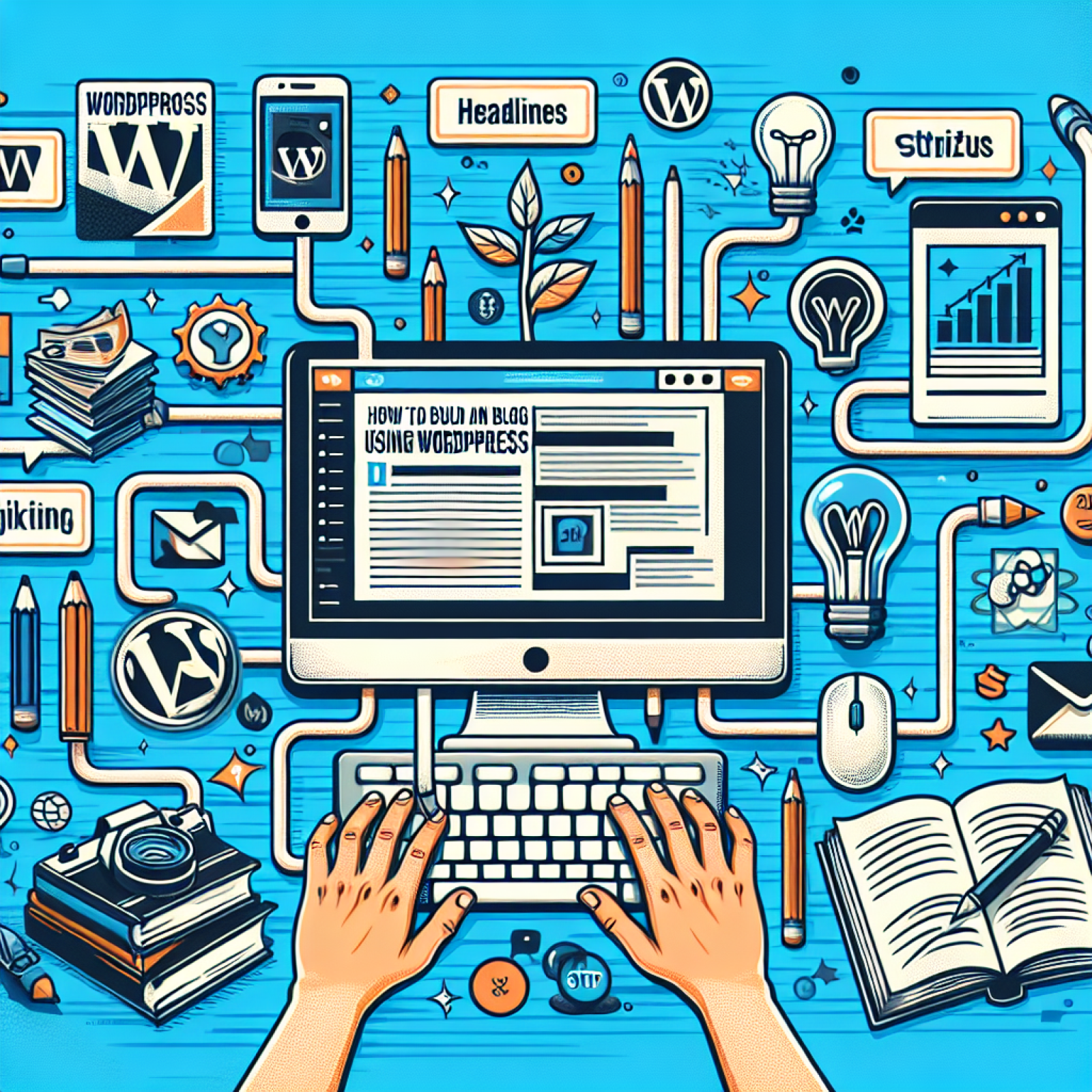 Como criar um blog envolvente usando WordPress: uma abordagem passo a passo