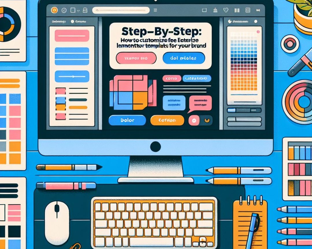 Passo a passo: como personalizar modelos Elementor gratuitos para sua marca