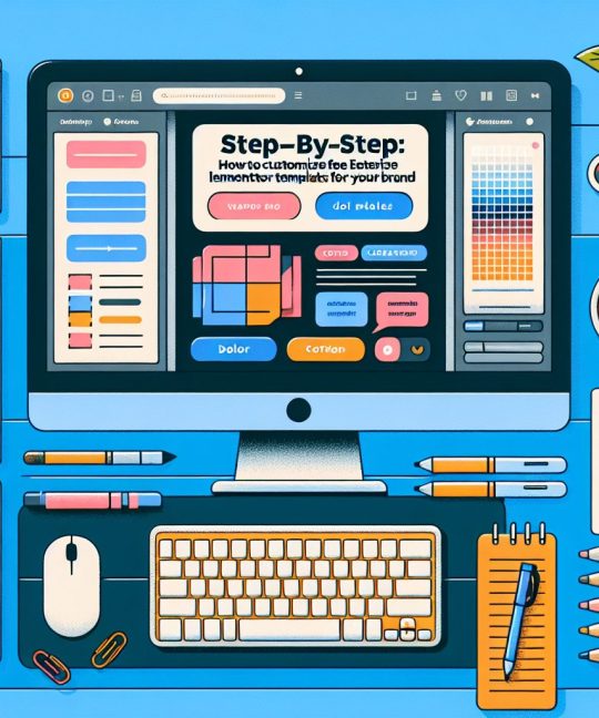 Passo a passo: como personalizar modelos Elementor gratuitos para sua marca