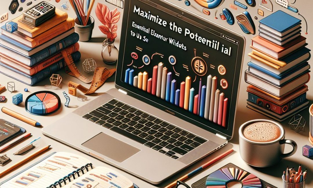 Maximize o potencial do seu site: widgets Elementor essenciais para usar