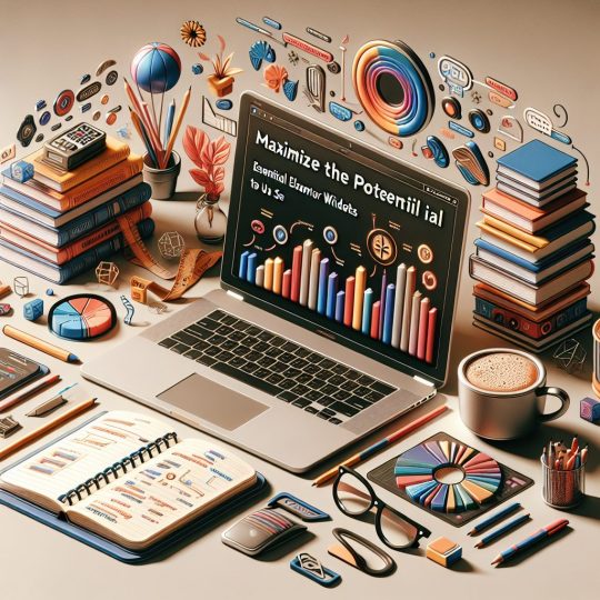 Maximize o potencial do seu site: widgets Elementor essenciais para usar