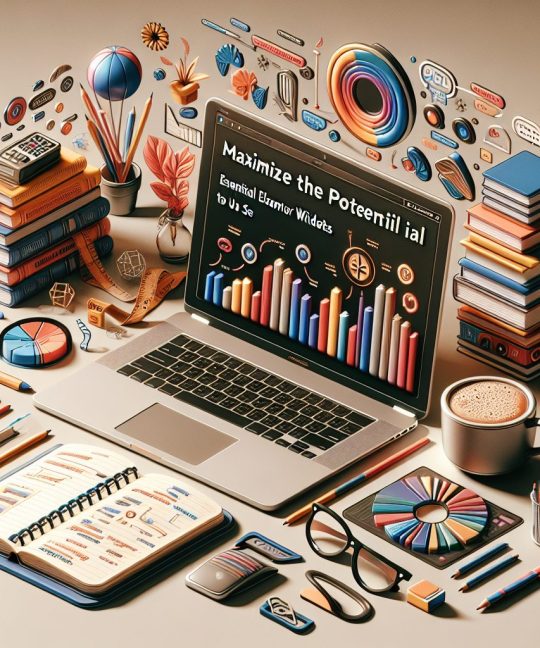 Maximize o potencial do seu site: widgets Elementor essenciais para usar