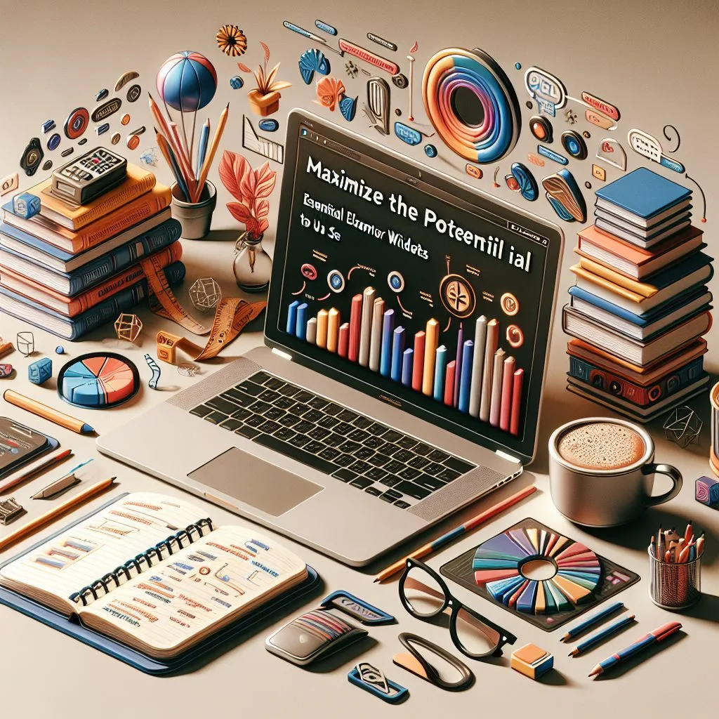 Maximize o potencial do seu site: widgets Elementor essenciais para usar