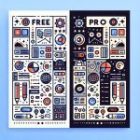 Elementor Free vs. Pro: uma comparação lado a lado de recursos e desempenho