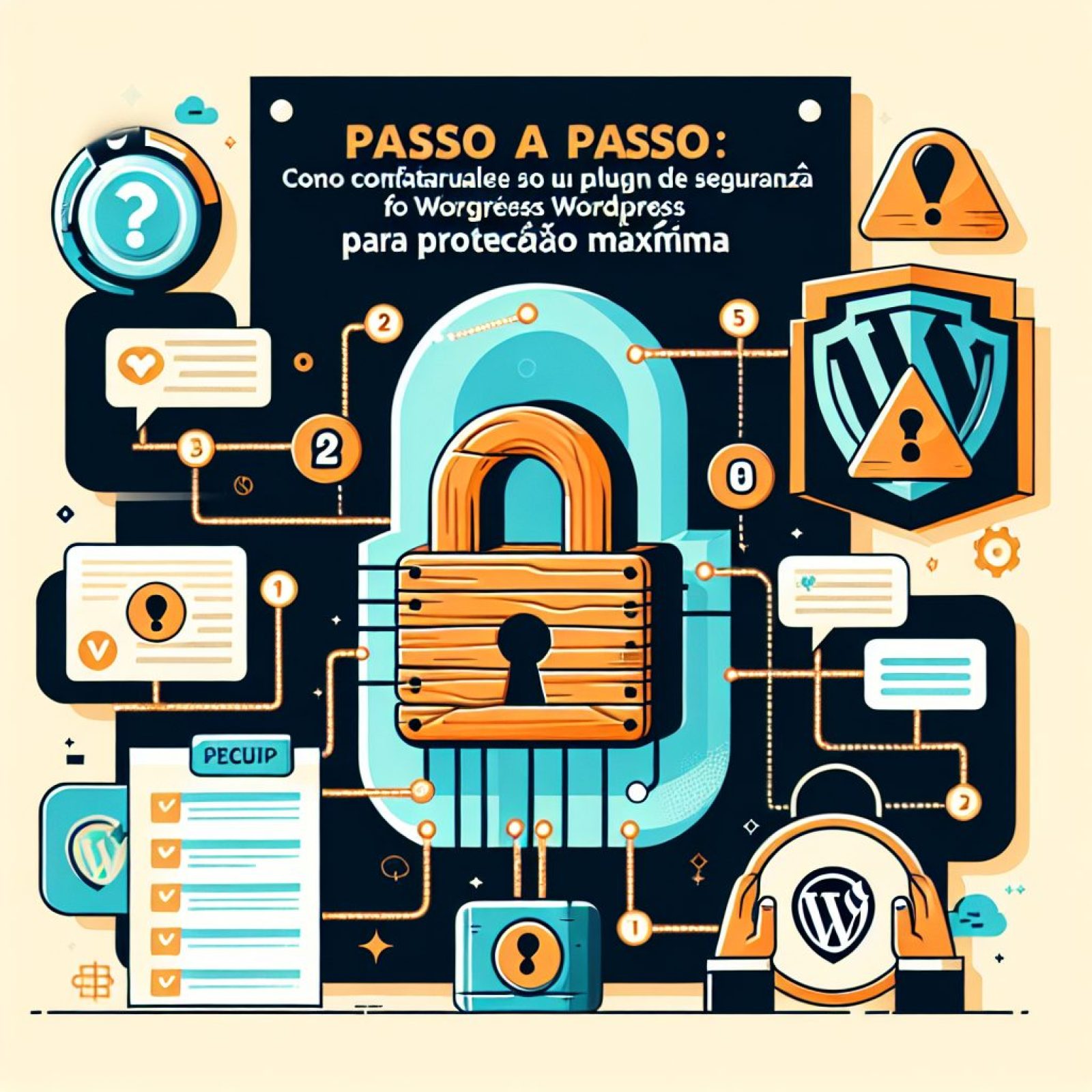 Passo a passo: como configurar seu plug-in de segurança WordPress para proteção máxima