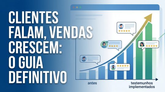 Gráfico mostrando aumento de leads após implementação de depoimentos de clientes no site